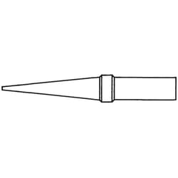 Weller - 4ETOL-1 Panne de fer à souder forme longue, conique Taille de la panne 0.8 mm Contenu 1 pc(s)