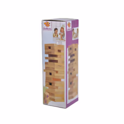 Eichhorn Wooden Tumbling Tower Jeu de société Motricité fine (dextérité)