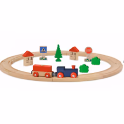 Eichhorn 100001260, Hêtre, Bois, 20 pièce(s), 3 an(s), Multicolore, Modèle réduit de chemins de fer/train, Forest Stewardship ...