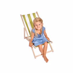 Simba 100004546 Siège pour enfant Bois, Jaune, Blanc