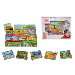 Eichhorn 100005480 puzzle Puzzle en cubes 12 pièce(s) Animaux