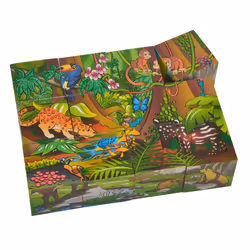 Eichhorn 100005480 puzzle Puzzle en cubes 12 pièce(s) Animaux