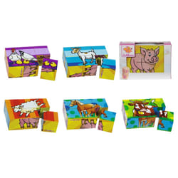 Eichhorn 4003046054811 puzzle Puzzle en cubes 6 pièce(s) Animaux