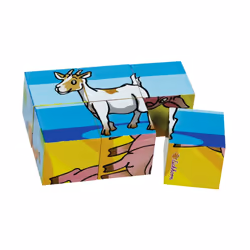 Eichhorn 4003046054811 puzzle Puzzle en cubes 6 pièce(s) Animaux