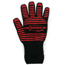 Durandal - Selection Gant anti-chaleur barbecue Gant de protection four & cheminéeRésiste jusqu'à 250° pour droitier et gaucher