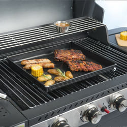 Selection Plaque barbecue 3 Litres Grand plat de cuisson barbecue Plaque four antiadhésive Plaque de cuisson four - Durandal