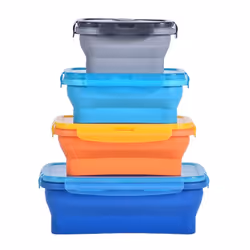 Pensées pour vous offrir une alternative de rangement plus efficace , les boîtes en silicone colorées Durandal sont rétractab ...