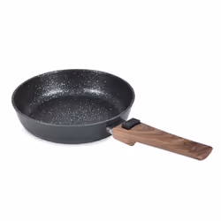 Poêle de cuisson antiadhésive Légende en céramique - Poêle à manche amovible compatible four 20 cm - Durandal