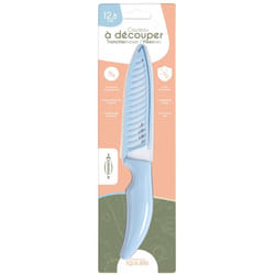 Durandal - Couteaux de cuisine en céramique avec étui, 4 tailles de lames - Découpe, épluche et tranche viandes, légumes, fruits