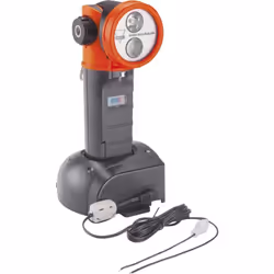 enquête Puissance lumineuse 210 lm Utilisable comme lampe d'urgence Éclairage à distance 3 W et à proximité 1 W Avec station ...