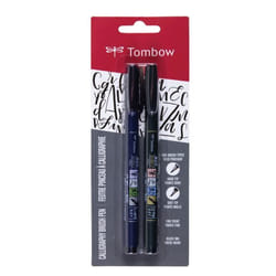 Tombow WS-BHS-2P stylo de calligraphie Noir 2 pièce(s)
