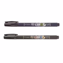 Tombow WS-BHS-2P stylo de calligraphie Noir 2 pièce(s)