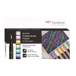 Tombow WS-BS-6P marqueur 6 pièce(s) Pointe du marqueur Bleu, Vert, Rose, Violet, Blanc, Jaune