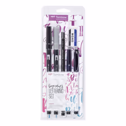 Tombow LS-BEG, Multicolore, Rond, Noir, Bleu, CE, Ampoule, 6 pièce(s)