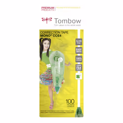 Tombow CT-CCE4 film/bande correcteur 6 m Vert, Transparent 1 pièce(s)