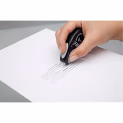 Tombow MONO grip film/bande correcteur 10 m Noir, Gris 1 pièce(s)