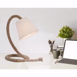 Näve 3164627 lampe de table E14 40 W LED Naturel, Blanc