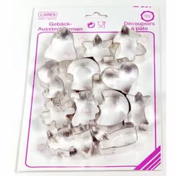 Lares - set de 12 emporte pièces - 1012