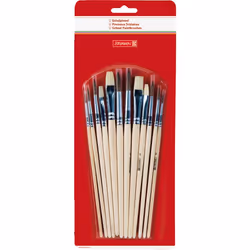 Brunnen 10-48 929, Set de pinceaux, Assortie, 12 pièce(s)