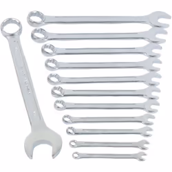 Jeu de 12 clés à fourche avec bouche et étoile 6-22 mm Mannesmann M130-12 12 pièces Taille 6-22 mm Chez European Tools, nous  ...
