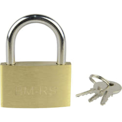 Brüder Mannesmann - Cadenas m 413-40 or-jaune avec serrure à clé W69396