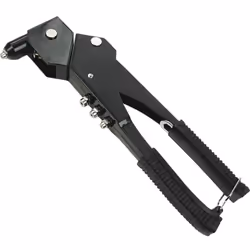 Informations techniques Longueur : 290 mm Fonctionnalités Avec 4 embouts pour rivets de 2,4 / 3,2 / 4,0 / 4,8 mm , réglage si ...