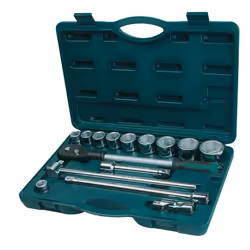 Brüder Mannesmann Jeu de clés à cliquet et de douilles 15pcs 3/4" 2065