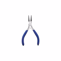 (6) Alicate boca redonda, 120 Pince électronique becs plats 120 mm Poignées antidérapantes feingeschliffener tête Facile à ge ...