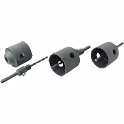 Informations techniques Diamètre de perçage : 68 mm Mandrin porte-outil (perceuse) : SDS-Plus Poids : 0.575 kg Quantités (LOV ...