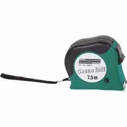 Informations techniques Dimensions produit, largeur : 25 mm Matériau : acier Plage de mesure (max.) (détails) : 7.5 m étalonn ...