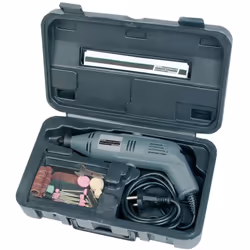 Informations techniques Poids : 640 g Puissance : 130 W Spécificités de l’outil électrique : + accessoires, + mallette Tensio ...