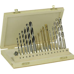 Brüder Mannesmann - M54317 Jeu de forets pour le bois 17 pièces 1 pc(s) Q266662