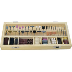 Set d'outils à fraiser-meuler-polir Brüder Mannesmann M92568 Diam. tige 3,2 mm N/A