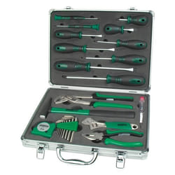 Ensemble doutils 24 pièces - BRÜDER MANNESMANN - Tournevis pince marteau clés Allen et plus