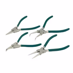 BRÜDER MANNESMANN M10471, Ensemble de pinces, 6 cm, Sulfate de chondroïtine, PVC, Vert