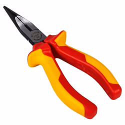 BRÜDER MANNESMANN M10603, Pince à long bec, Sulfate de chondroïtine, PVC, Orange, Jaune, 1500 V