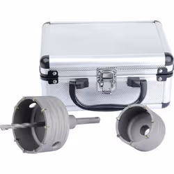 Description générale Ce kit de couronnes de perçage à percussion Brüder Mannesmann, référence M44230, comprend 4 pièces essen ...