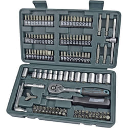 Brüder Mannesmann - Jeu de clés à douille métrique 1/4 (6.3 mm) 130 pièces