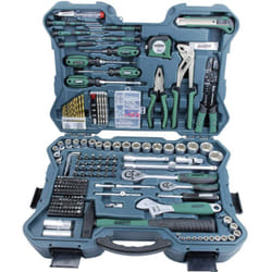 M29088 Jeu d'outils pour les bricoleurs en valise 303 pièces - Brüder Mannesmann