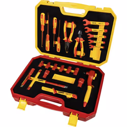 Description générale Le jeu de 24 outils pour électricien de MANNESMANN est conçu pour les professionnels et les bricoleurs. ...