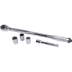 Brüder Mannesmann M18300 Jeu de clés dynamométriques avec cliquet réversible 1/2 (12.5 mm) 40 - 210 Nm