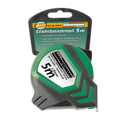 BRÜDER MANNESMANN M80515 mètre à ruban 5 m Noir, Vert