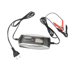 BRÜDER MANNESMANN M12715 Chargeur de batterie pour véhicules 6 - 12 V Noir, Argent