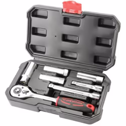 Informations techniques Poids : 1184 g Kit de montage de bougie 3/8" 7 pcs. Ce 7 pièces Le jeu de bougies d'allumage se disti ...