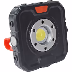 Lampe de travail COB 4W - MANNESMAN - M306812 niveaux d'intensité lumineuse• 5 aimants puissants• Fonctionnement avec 3 piles ...