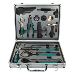 Pack outil à main - Brüder Mannesmann - M00650 - Kit vélo 33 pièces - Mallette aluminium