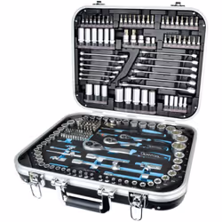 Description générale Mallette à outils extra-robuste avec un cadre en aluminium très stable, fabriquée en polyéthylène haute  ...