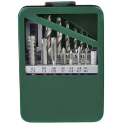 Brüder Mannesmann - M53215 Insert fileté 15 pièces M3, M4, M5, M6, M8, M10, M12