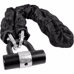 Informations techniques Couleur : noir Longueur : 1.2 m Poids : 3.82 kg Type de fermeture : fermeture à clé Points forts Chaî ...