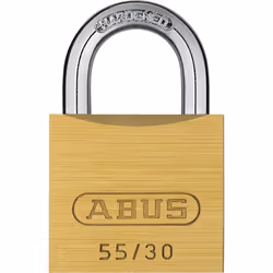 ABUS 02854, Cadenas conventionnel, Verrouillage par clé, Clés semblables, Clôture, Garage, Abri, Verrou de stockage, Boîte à ...